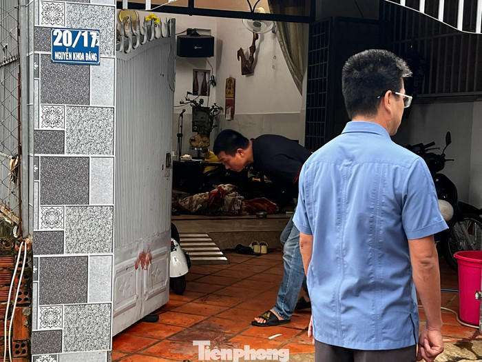 Hiện trường vụ án. Ảnh: báo Tiền Phong