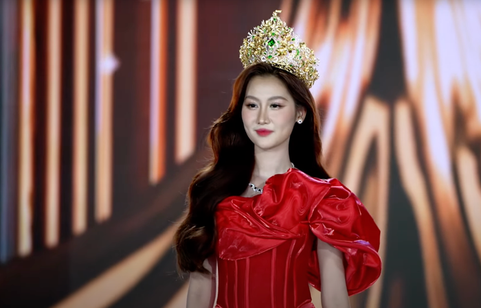 Hoa hậu Quế Anh. (Ảnh chụp màn hình)