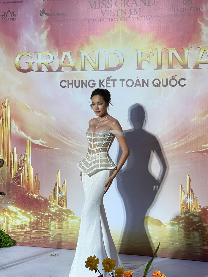 Hoa hậu Lê Hoàng Phương. (Ảnh: Minh Huy)