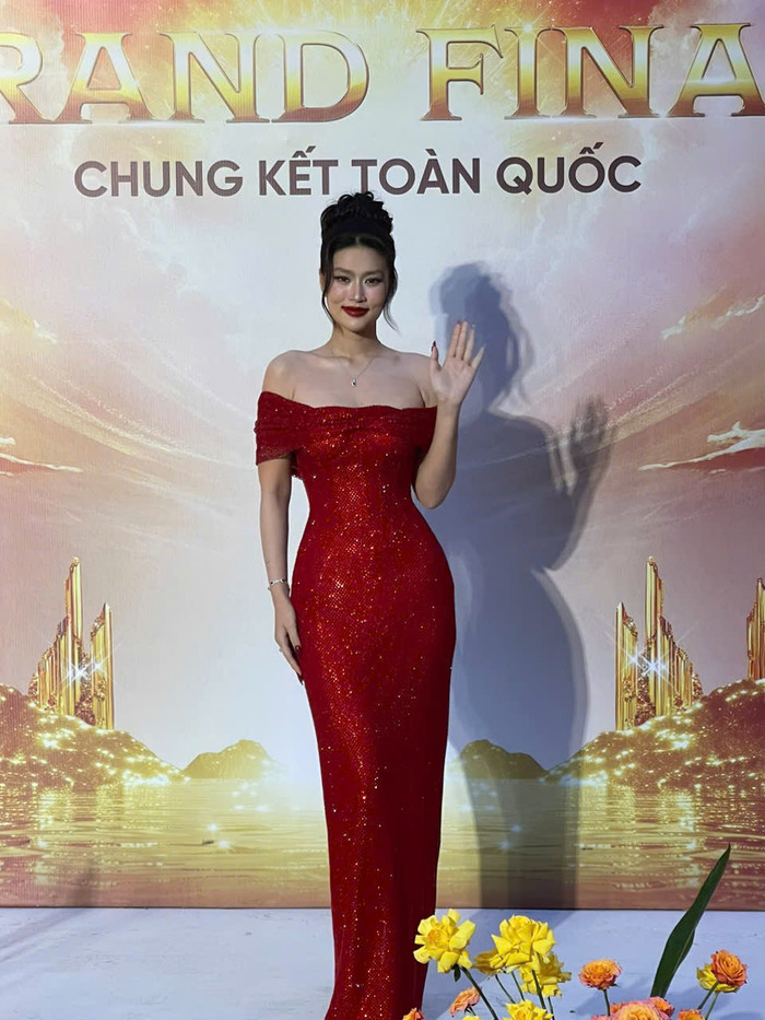 Hoa hậu Đoàn Thiên Ân. (Ảnh: Minh Huy)