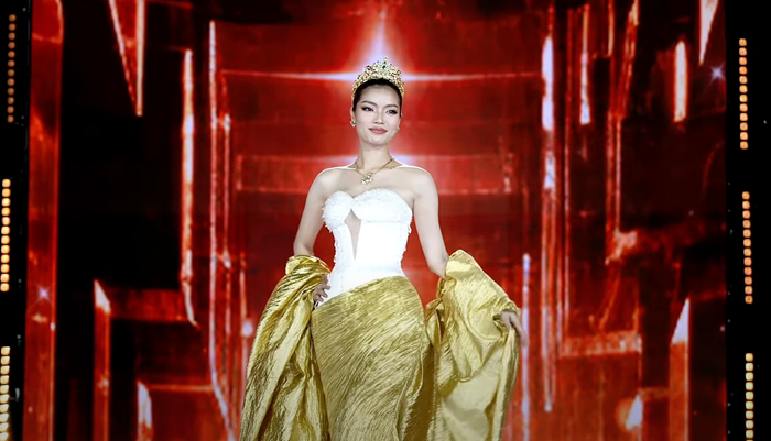 Á hậu 3 Lâm Thị Bích Tuyền. (Ảnh chụp màn hình)