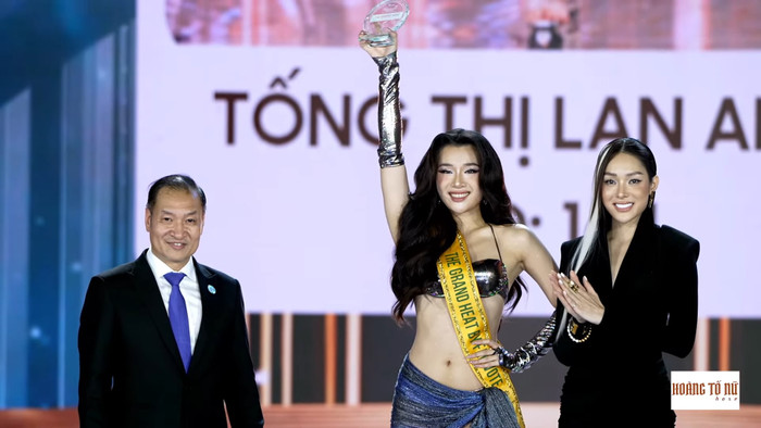 Thí sinh Tống Thị Lan Anh. (Ảnh chụp màn hình)