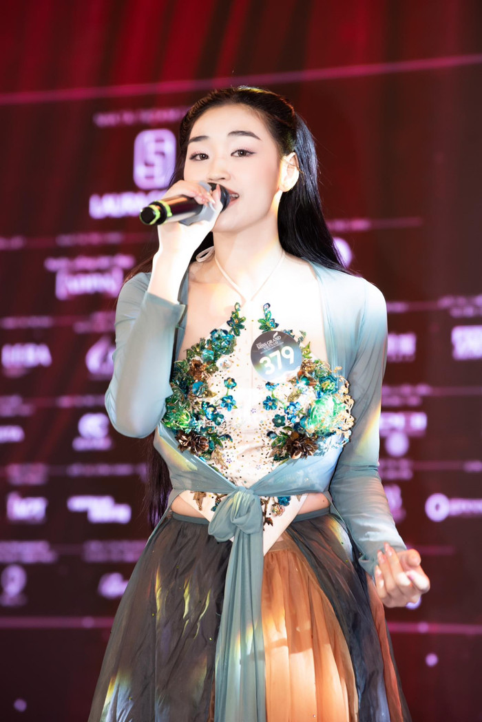 Tài năng của tân Miss Grand Vietnam 2025. (Ảnh: FBNV)
