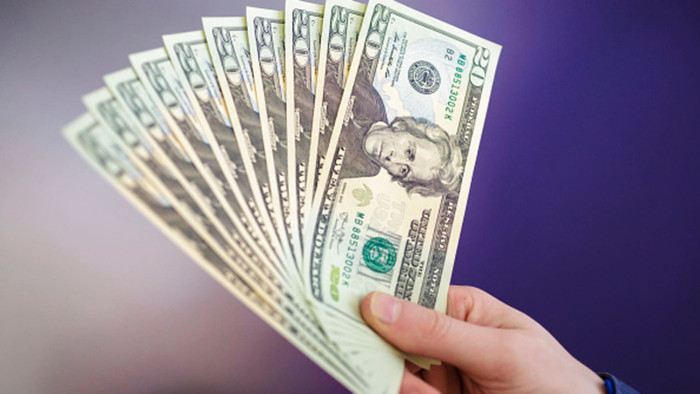 Giá USD ghi nhận mức giảm nhẹ. Ảnh minh hoạ