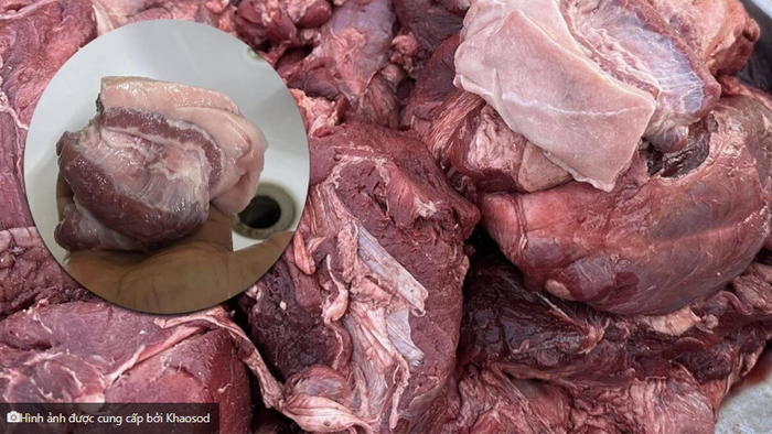 Người đàn ông bị đuổi khỏi chợ vì bán thịt bò giả Ảnh 1