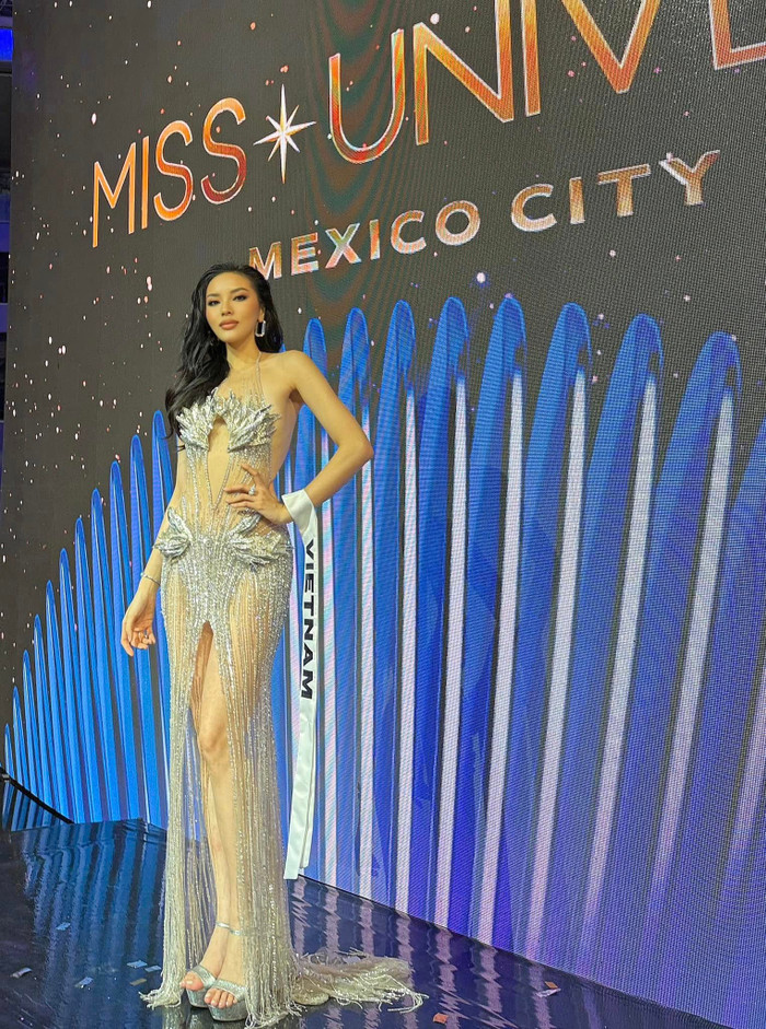 Kỳ Duyên khi tham gia Miss Universe 2024. Ảnh: FBNV
