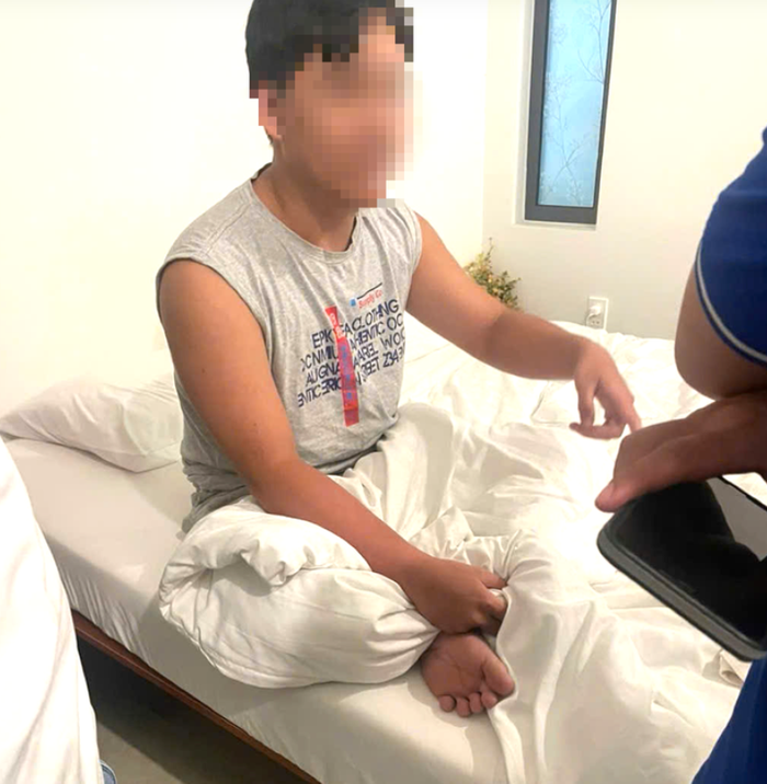 Lực lượng công an đã ngăn chặn vụ việc 'bắt cóc online'. (Nguồn: Tuổi Trẻ Online) 