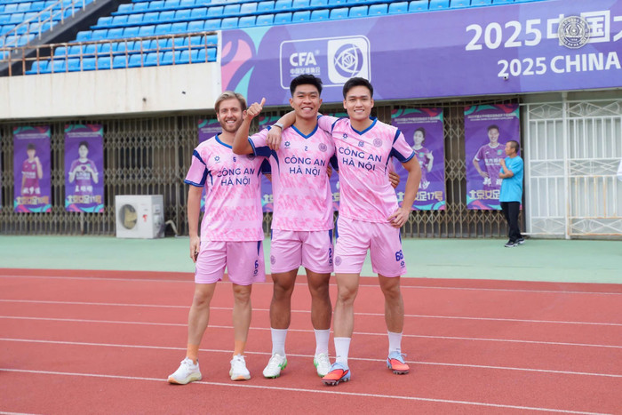 CLB CAHN được dự báo có trận đấu khó khăn vào tối nay. Ảnh: CLB CAHN