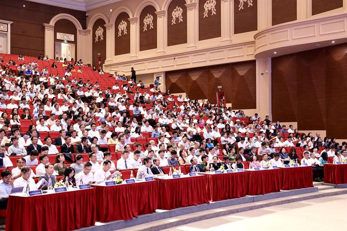 Hội nghị Giáo dục đại học năm 2025. Ảnh: Bộ Giáo dục và Đào tạo.