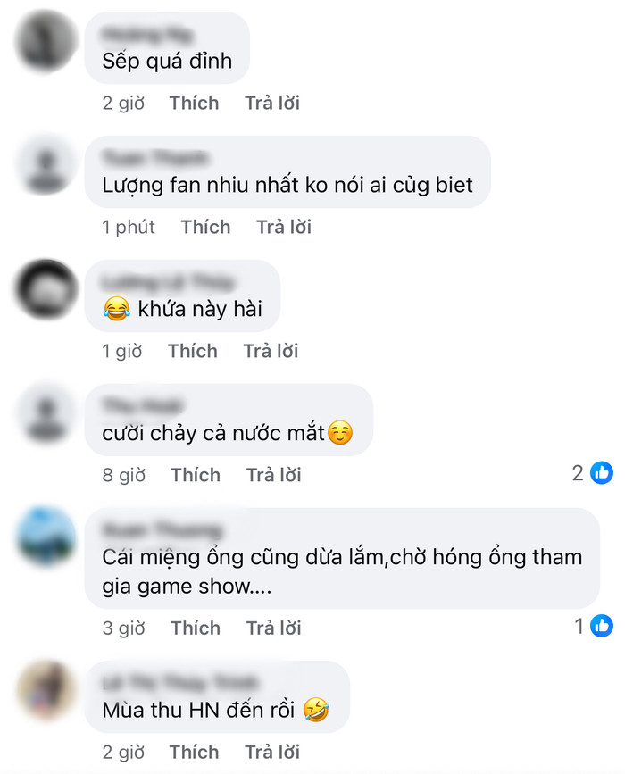 Cộng động mạng tỏ ra thích thú với màn giao lưu có 1-0-2 của 'sếp' (Ảnh chụp màn hình).