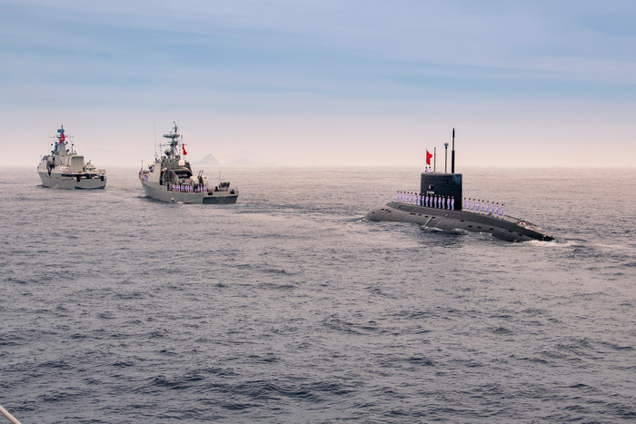 Biên đội tàu ngầm Kilo 636 rời bến làm nhiệm vụ