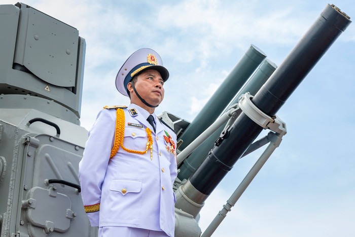 Chuẩn Đô đốc Nguyễn Văn Bách, Phó Tư lệnh, Tham mưu trưởng Quân chủng Hải quân, Chỉ huy các lực lượng diễu binh trên biển