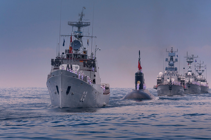 Chùm ảnh: Sức mạnh của lực lượng vũ trang trên biển Ảnh 11