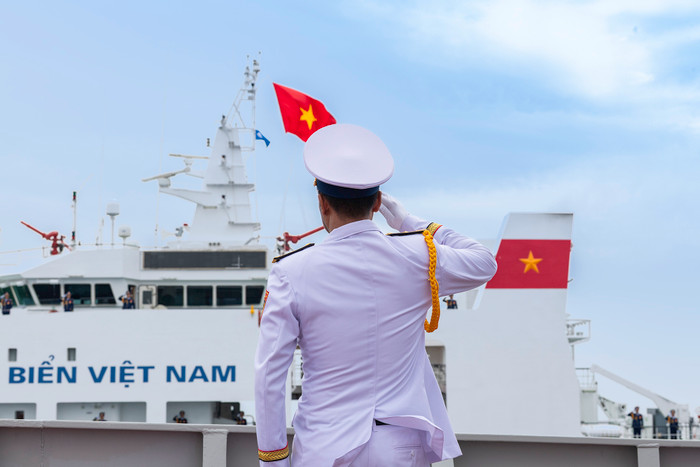 Chùm ảnh: Sức mạnh của lực lượng vũ trang trên biển Ảnh 5