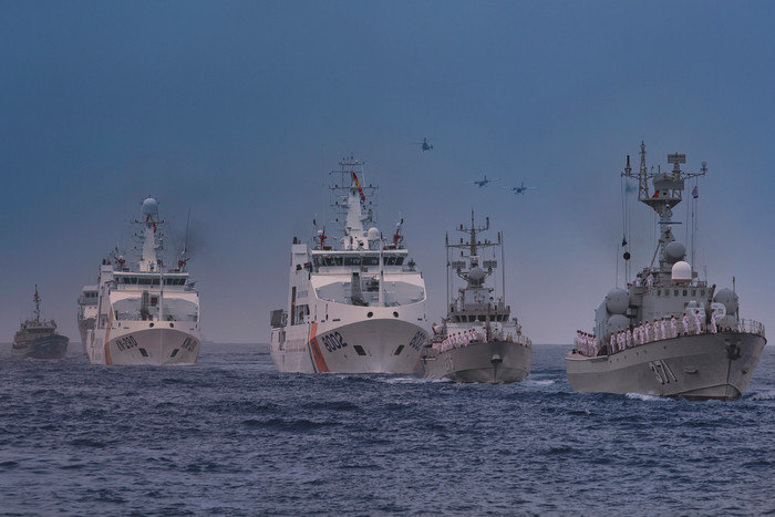 Chùm ảnh: Sức mạnh của lực lượng vũ trang trên biển Ảnh 12