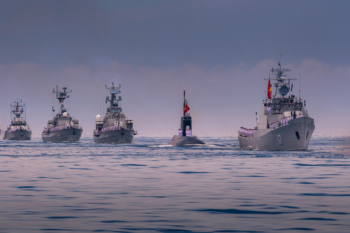 Chùm ảnh: Sức mạnh của lực lượng vũ trang trên biển Ảnh 10