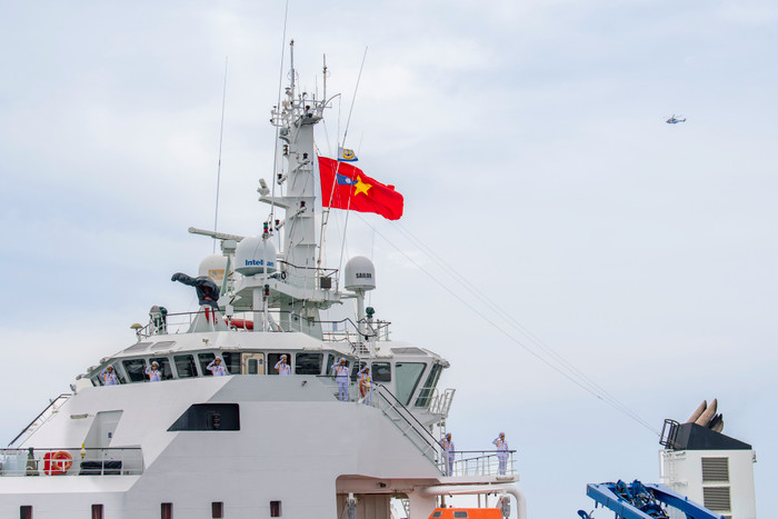Chùm ảnh: Sức mạnh của lực lượng vũ trang trên biển Ảnh 13