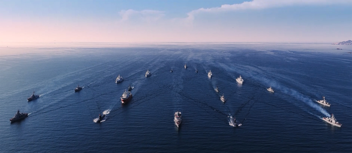 Đội hình chiến dấu hình chữ V.