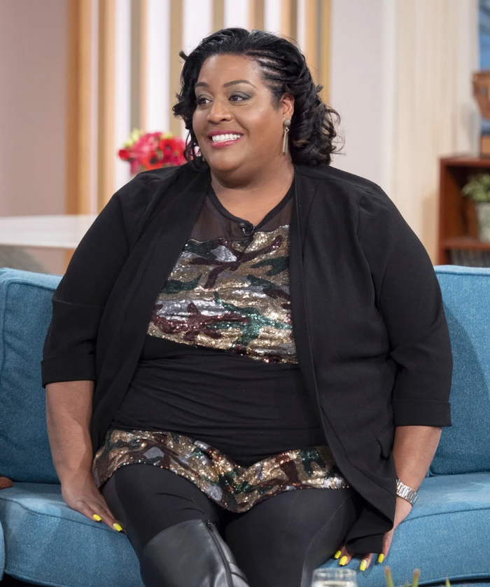 Alison không chọn phương pháp giảm cân nhanh chóng như Ozempic (Ảnh: Rex).