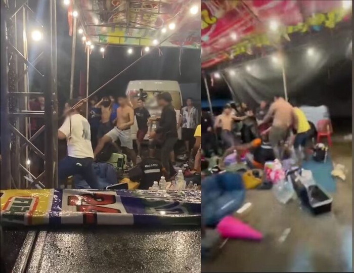 Clip: Nữ ca sĩ bị 10 tên côn đồ tấn công tại sân khấu, nhập viện khẩn cấp Ảnh 1