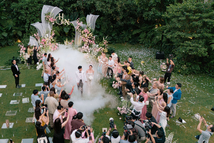 Đám cưới của Hồ Quang Hiếu tại TP.HCM vào 19/9 vừa qua. 