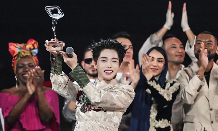 Chiến thắng của Đức Phúc tiếp tục cho thấy sự phát triển trong sự nghiệp ca hát của mình. (Ảnh: FBNV)