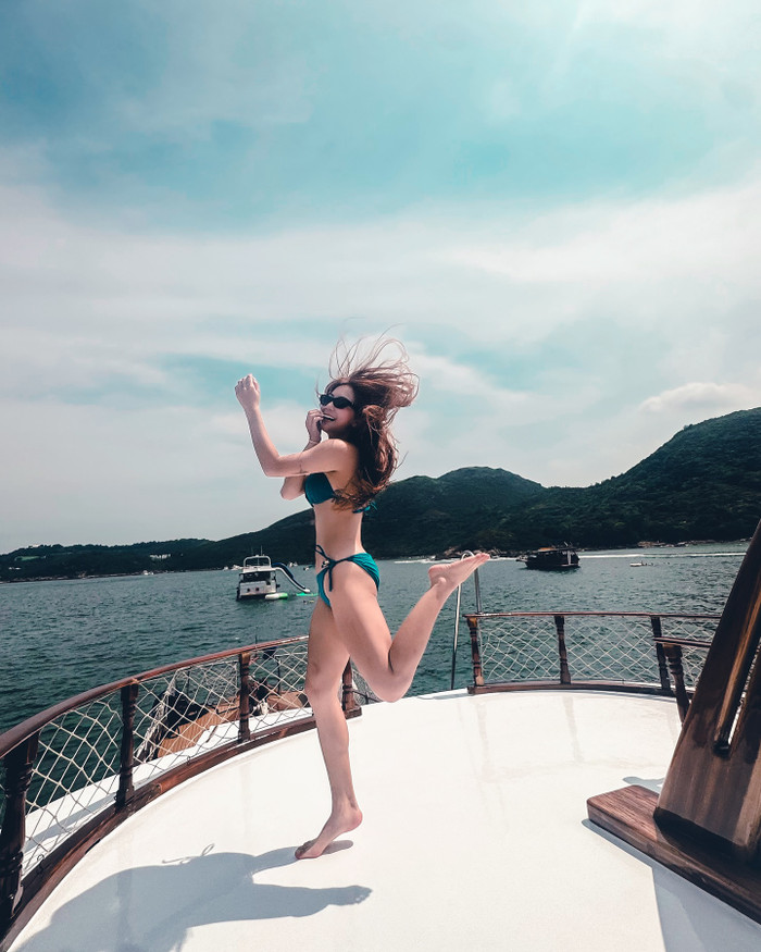 Hồ Yến Tư có cuộc sống sang chảnh khiến nhiều người ngỡ ngàng (IG).