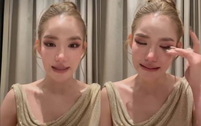 Baby suy sụp khi nói về lý do chụp ảnh nóng. Ảnh: FBNV