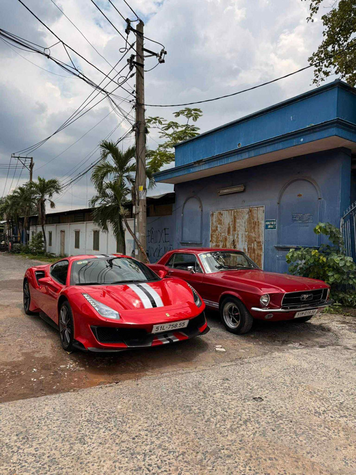 Chiếc Ferrari 488 Pista của ông Đặng Lê Nguyên Vũ. (Ảnh: Xuân Siêu Xe)