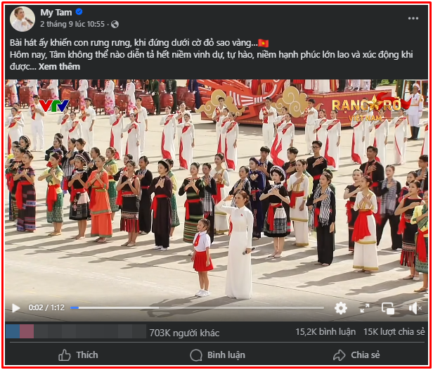 Mỹ Tâm được gì sau màn trình diễn 'để đời' tại Quảng trường Ba Đình? Ảnh 5