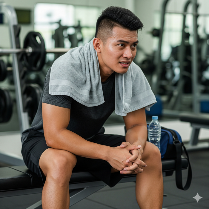 Sau khi tập luyện bạn nên có chế độ nghỉ ngơi phù hợp. Ảnh minh hoạ