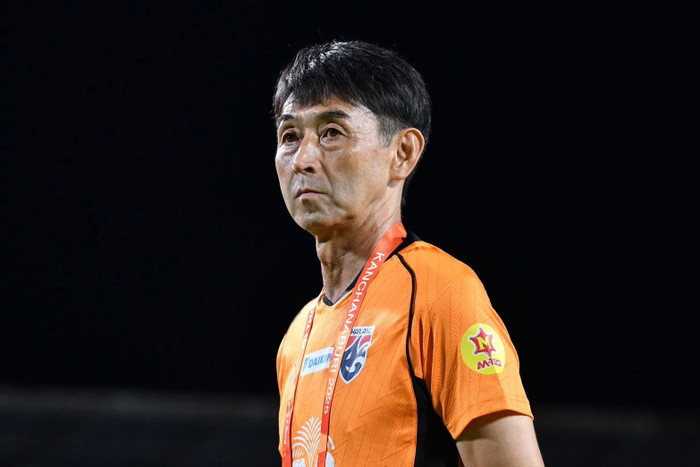 Sau khi thắng Fiji 3-0, HLV Masatada Ishii cho rằng tuyển Thái Lan cần khắc phục điểm yếu. Ảnh: FAT