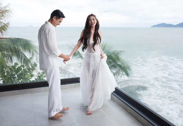 Thuý Diễm cho biết cô may mắn có sự đồng hành, ủng hộ của gia đình và người thân để yên tâm làm nghề. (Ảnh: FBNV)