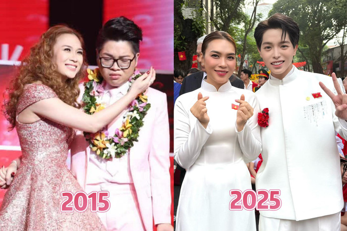 10 năm trôi qua, Đức Phúc vẫn giữ nguyên điều này với Mỹ Tâm Ảnh 1