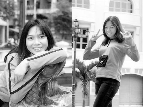 Hình ảnh Mỹ Tâm thời sinh viên.