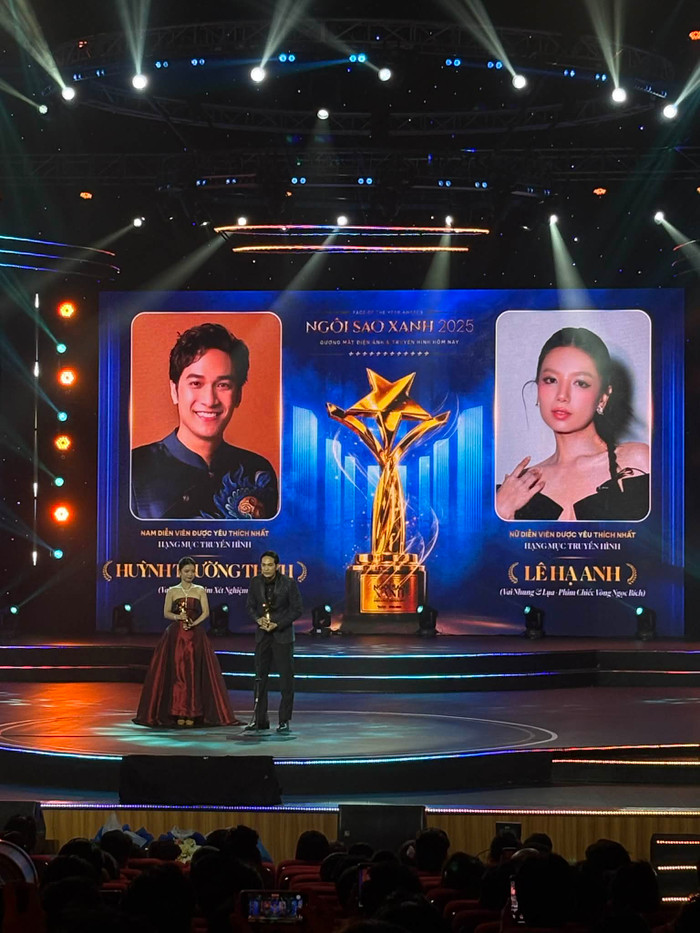 Diễn viên Huỳnh Trường Thịnh và Lê Hạ Anh.