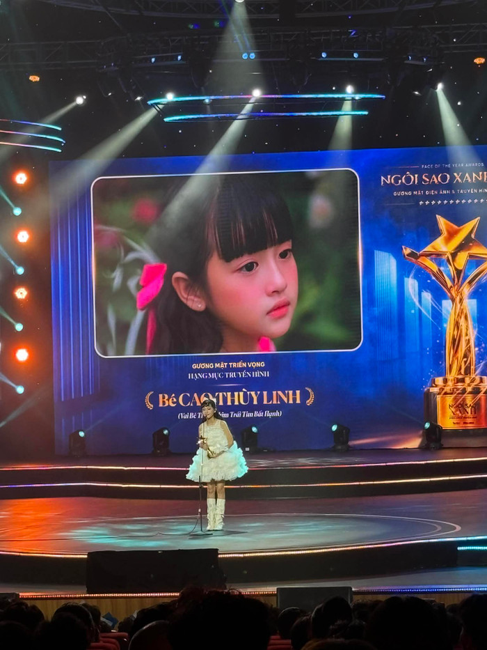 Diễn viên nhí Cao Thùy Linh, phim Trái Tim Bất Hạnh.