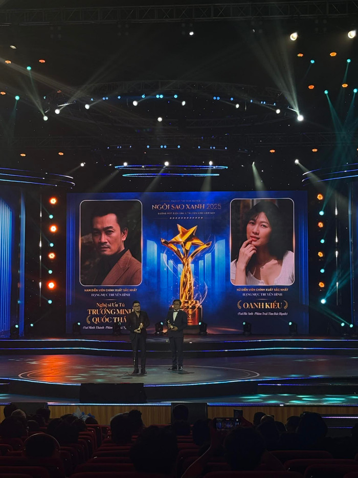 Trực tiếp lễ trao giải Ngôi Sao Xanh 2025: Các hạng mục giải thưởng được công bố Ảnh 2