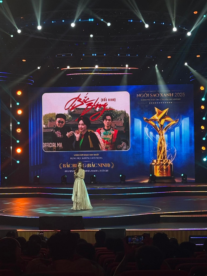 Trực tiếp lễ trao giải Ngôi Sao Xanh 2025: Các hạng mục giải thưởng được công bố Ảnh 5