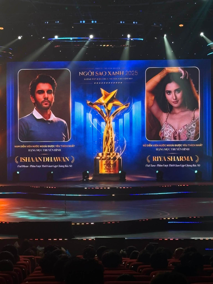 Trực tiếp lễ trao giải Ngôi Sao Xanh 2025: Các hạng mục giải thưởng được công bố Ảnh 3