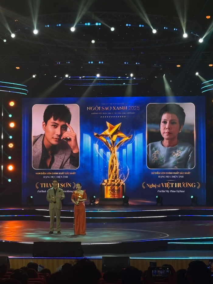Trực tiếp lễ trao giải Ngôi Sao Xanh 2025: Các hạng mục giải thưởng được công bố Ảnh 1