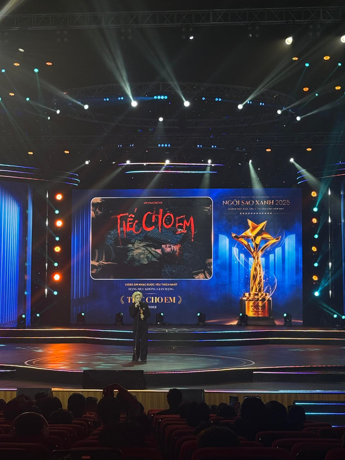 Trực tiếp lễ trao giải Ngôi Sao Xanh 2025: Các hạng mục giải thưởng được công bố Ảnh 6