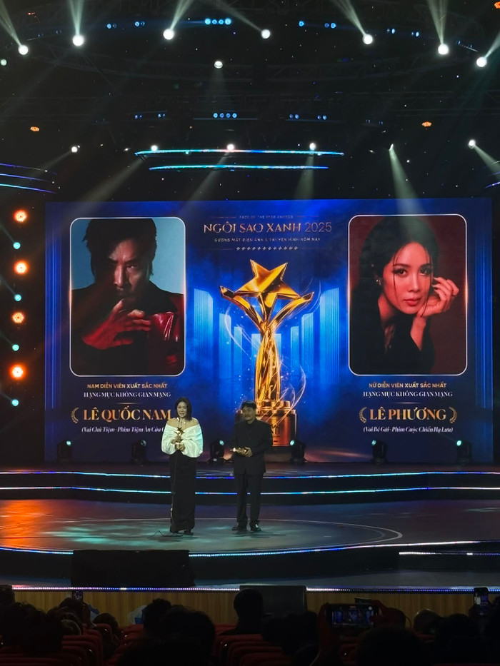 Trực tiếp lễ trao giải Ngôi Sao Xanh 2025: Các hạng mục giải thưởng được công bố Ảnh 4