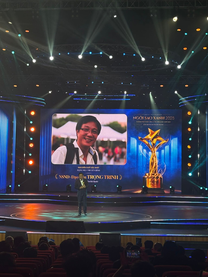 Trực tiếp lễ trao giải Ngôi Sao Xanh 2025: Các hạng mục giải thưởng được công bố Ảnh 1