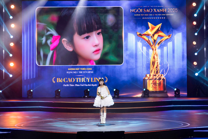 Diễn viên nhí Cao Thùy Linh, phim Trái Tim Bất Hạnh.