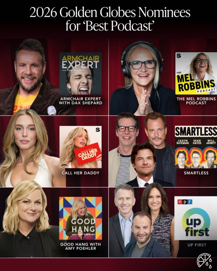 Quả Cầu Vàng lần đầu tiên vinh danh Podcast xuất sắc nhất, đánh dấu bước chuyển mình của giải thưởng trước làn sóng nội dung số và văn hóa nghe đang bùng nổ toàn cầu