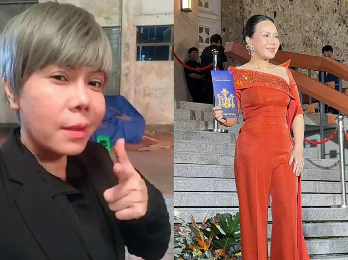 Việt Hương trong những hình ảnh đối lập, phản ánh hành trình biến hóa không ngừng của nữ nghệ sĩ