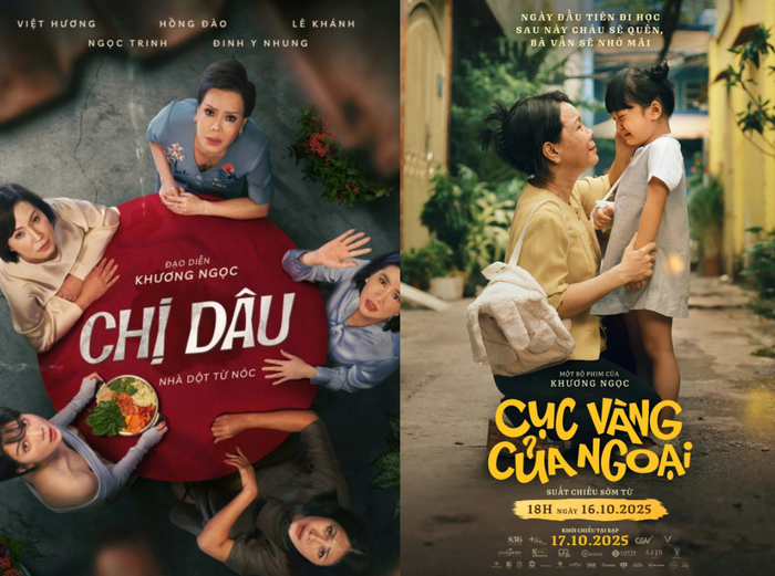 Hai dự án Chị Dâu và Cục Vàng Của Ngoại giúp Việt Hương đạt tổng doanh thu 195 tỷ đồng trong năm điện ảnh 2025