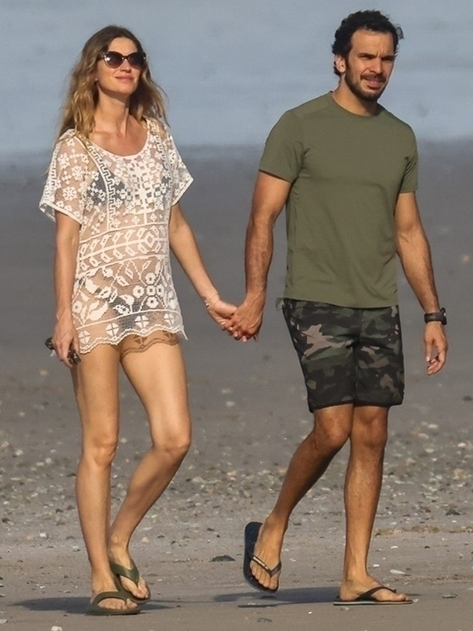 Gisele Bundchen và bạn trai kém 7 tuổi Joaquim Valente.