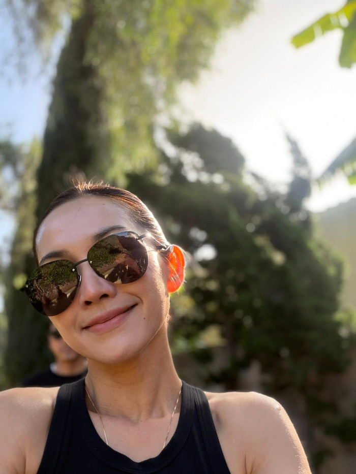 Thời gian qua, nữ diễn viên đều đặn cập nhật hình ảnh về tổ ấm và không đề cập cụ thể đến tình trạng hôn nhân.